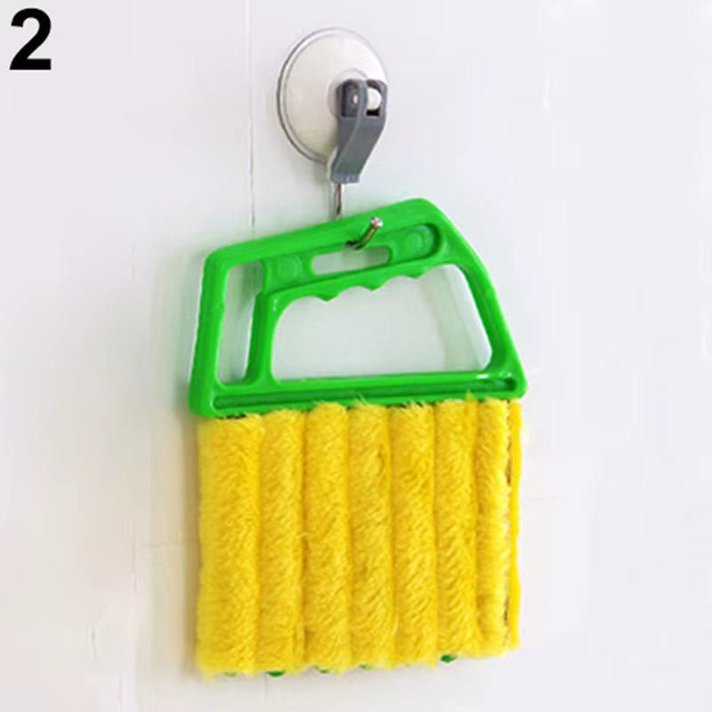 Microfibre Venetian Blind Cleaner Window Conditioner Duster Shutter Clean Brush Washable Venetian Blind Blade Cleaning Cloth