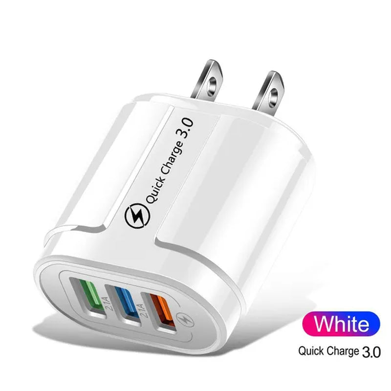 USB Fast Charger Quick Charge Universal Wall Mobile Phone Tablet Chargers for Phone Charging Charger
