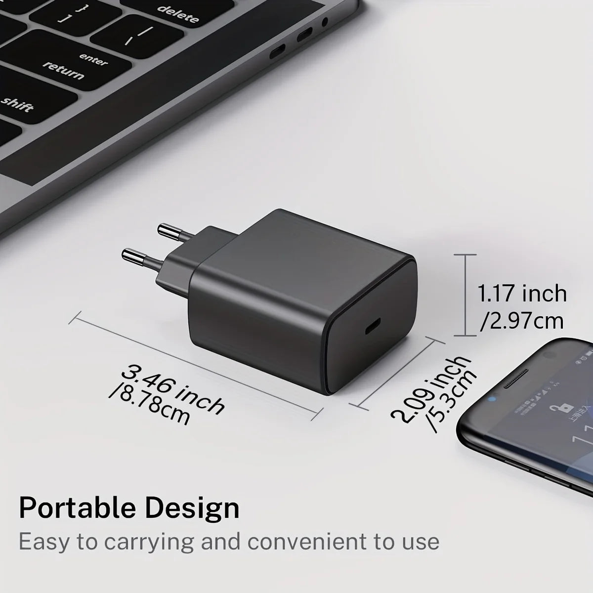 45W USB-C Mobile Phone Charger Plug Fast Charging Plug Mobile Phone Charger Adapter Suitable for Phone Tablet Fast Charging Plug