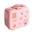 Pink Kids Toys Card Seal Organizer Board Game Tarot Three Kingdoms Poker Cards Protector Box Miniature Toys Container Storage