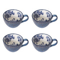 Gabriela Blue Stoneware 16-Piece Dinnerware Set