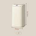 Smart Trash Can Touchless Motion Sensor Trash Can with Automatic Lid Kitchen Garbage Bin Waterproof for Office Bathroom Bedroom